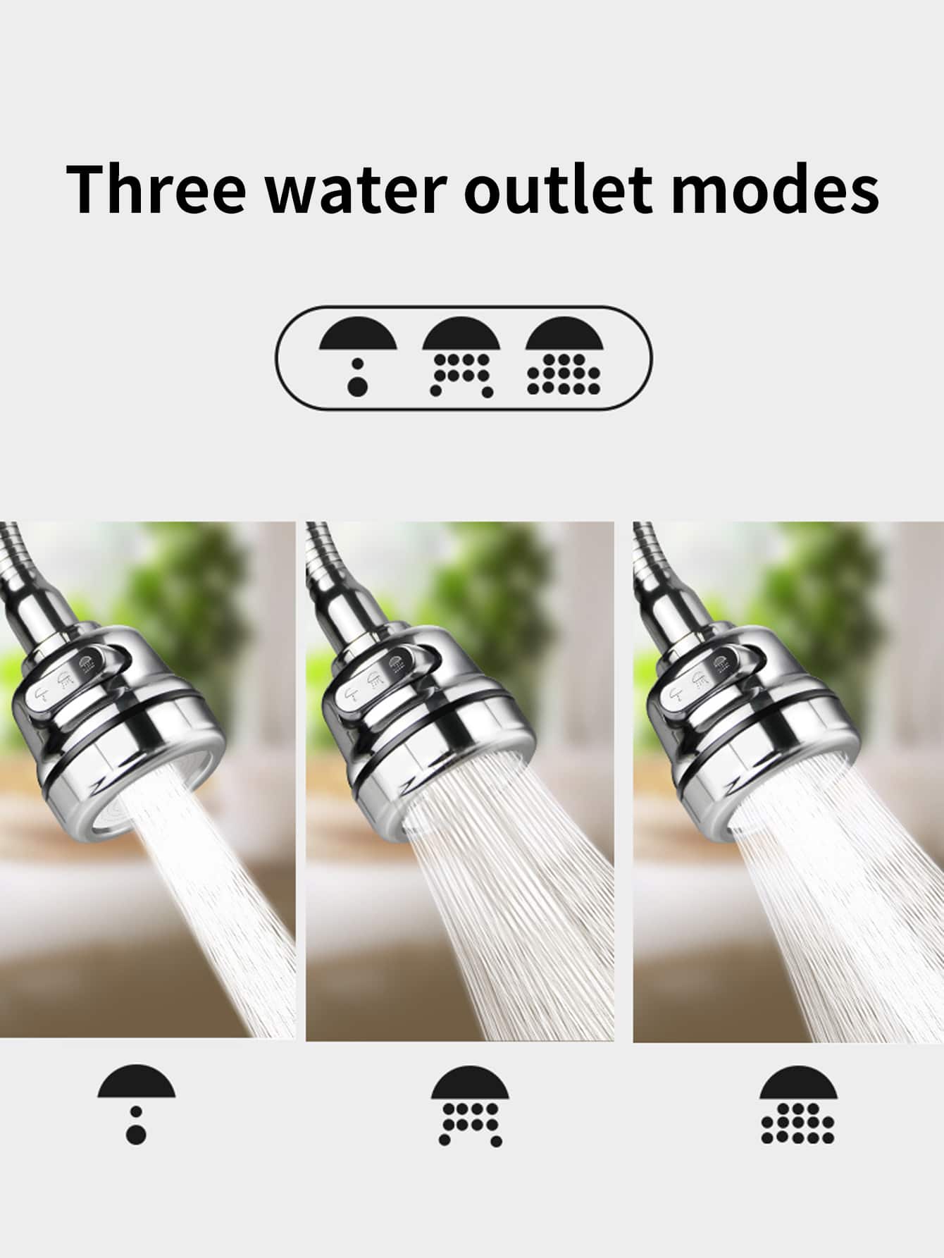 New Flexible Faucet Sprayer Tu - Home Bathroom Taps ulasan dan harga