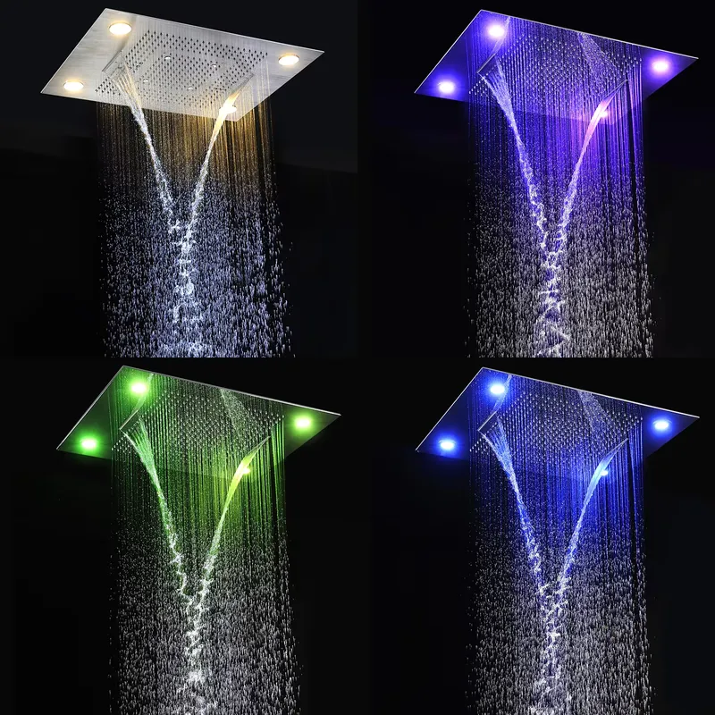 Black Shower Head Set Thermost - Shower Head Rain ulasan dan harga