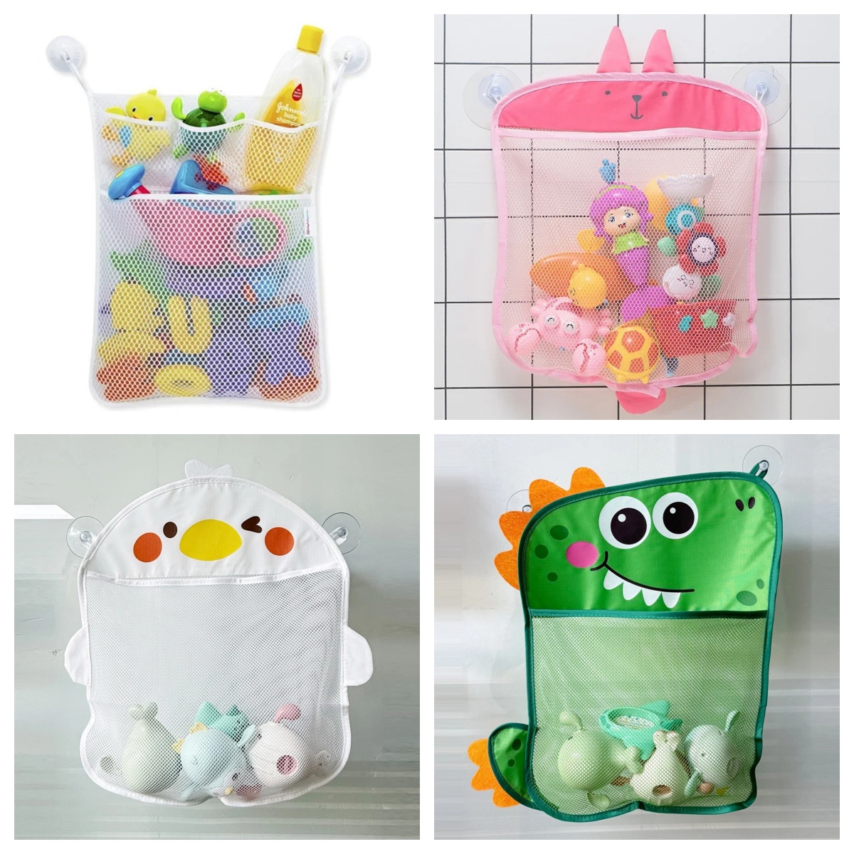 Baby Bathroom Mesh Bag Cartoon - Home Goods Bathroom Storage ulasan dan harga