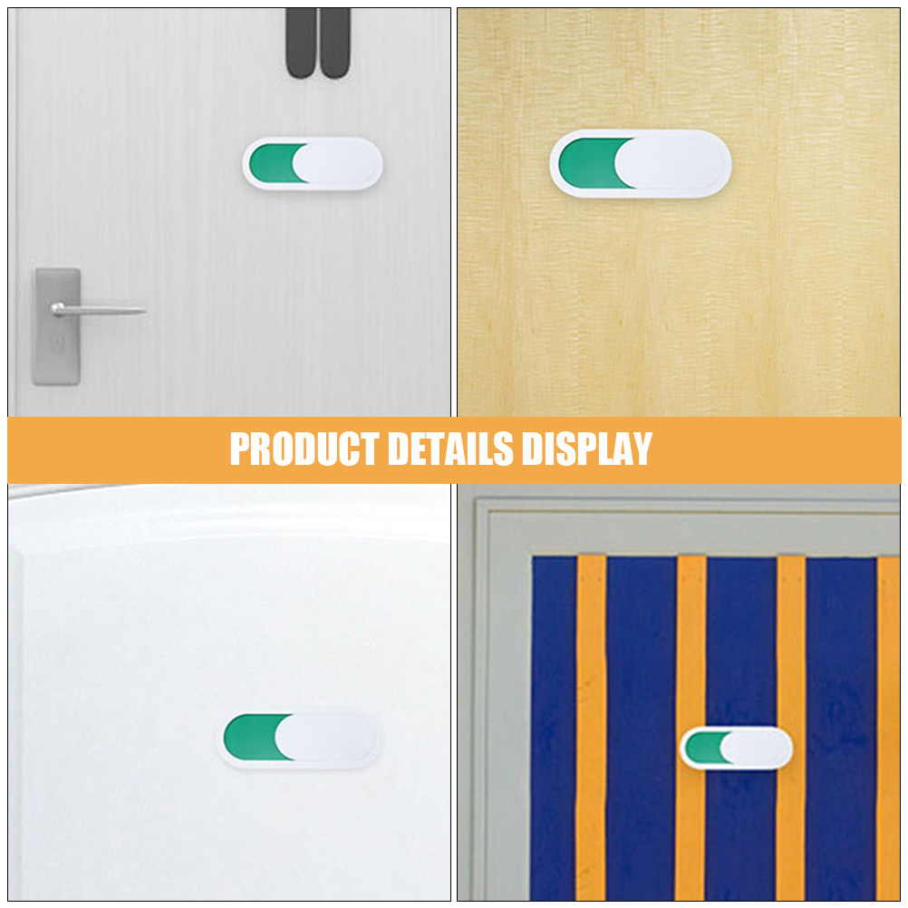 7Pcs Door Sign Sliding Vacant  - Home Bathroom Occupied Sign ulasan dan harga