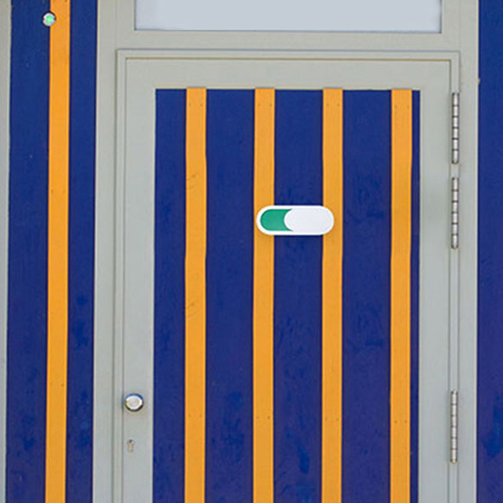 7Pcs Door Sign Sliding Vacant  - Home Bathroom Occupied Sign ulasan dan harga