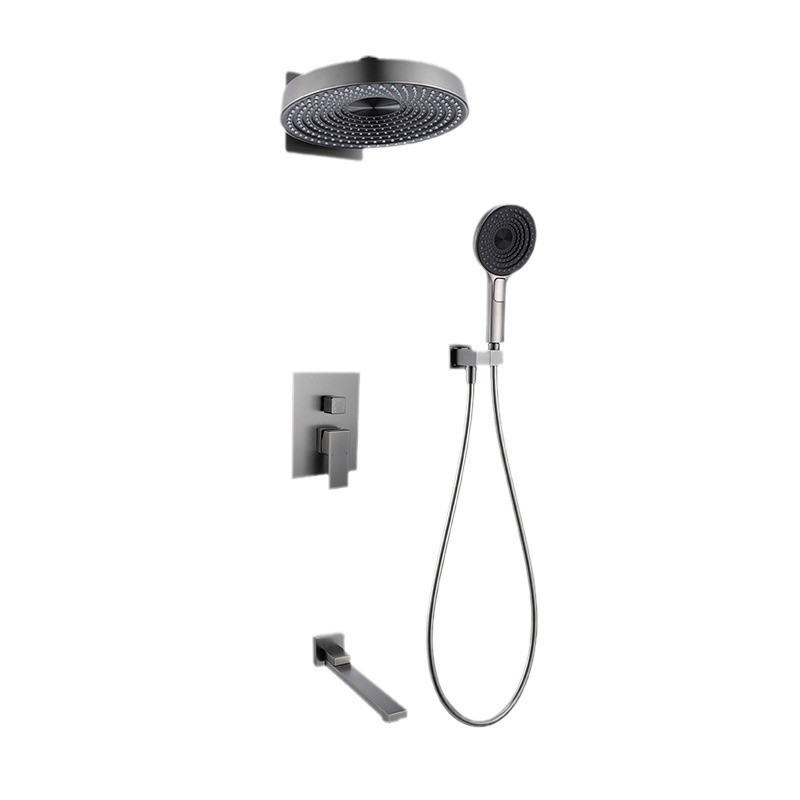 High-End In-Wall Concealed Sho - Shower Head Rain ulasan dan harga