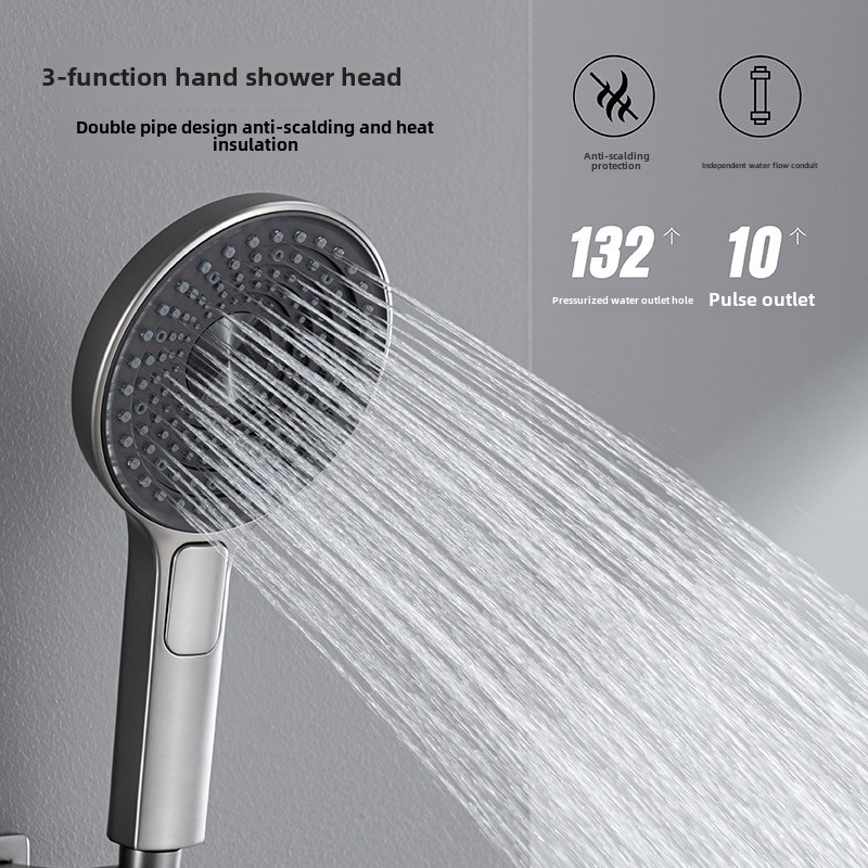 High-End In-Wall Concealed Sho - Shower Head Rain ulasan dan harga