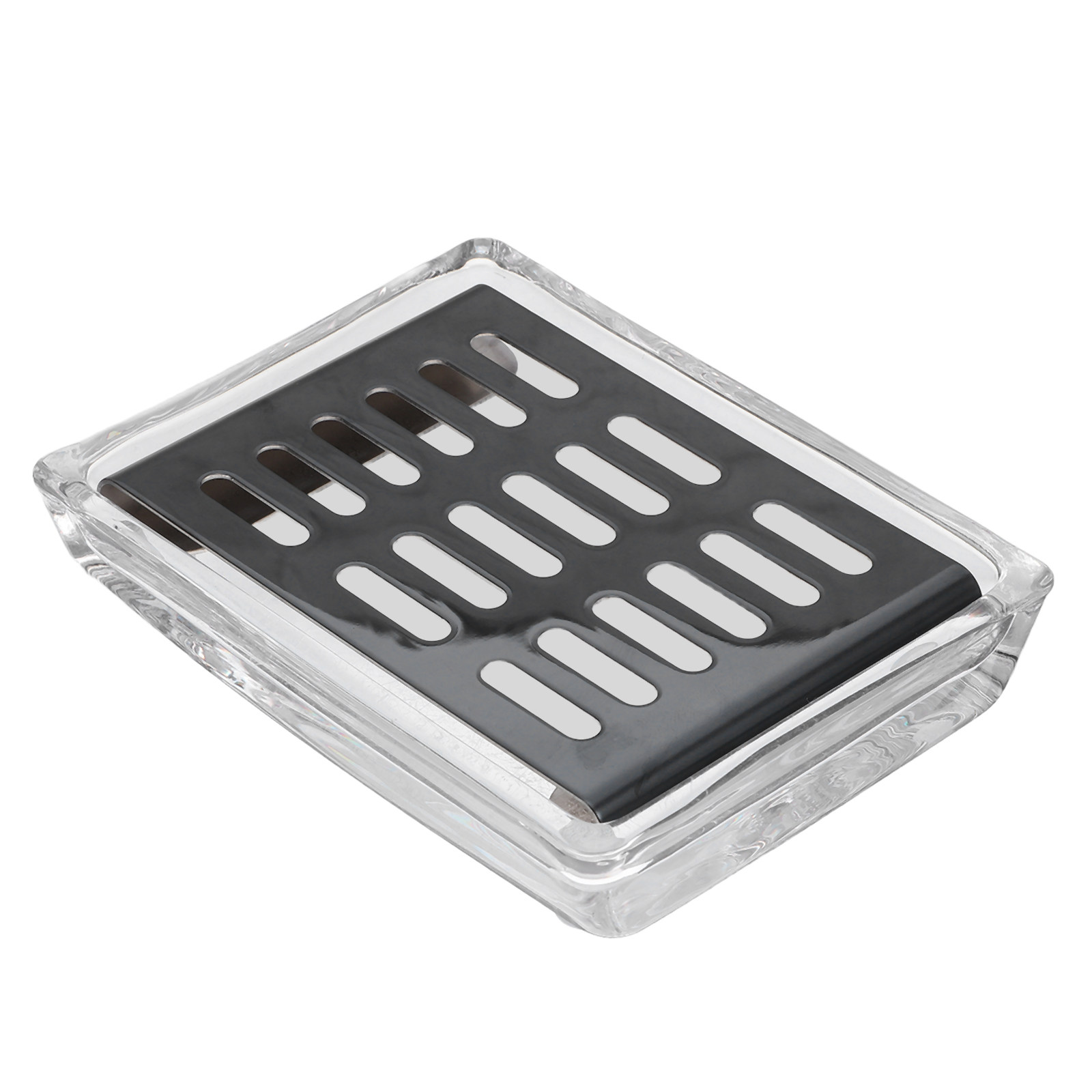 Self-Draining Glass Soap Dish  - Glass Soap Dish ulasan dan harga