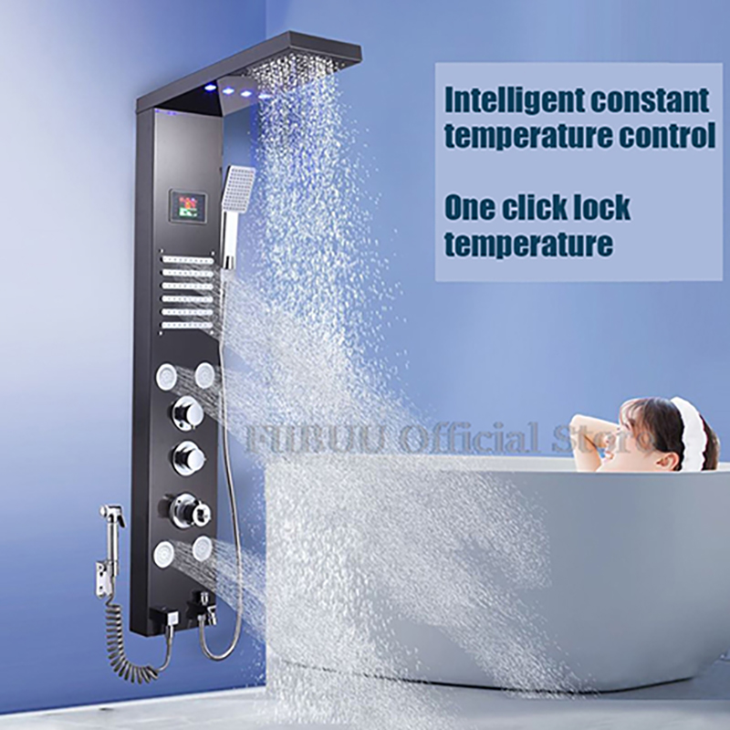 Luxury Shower Smart Shower Sys - Shower Head Rain ulasan dan harga