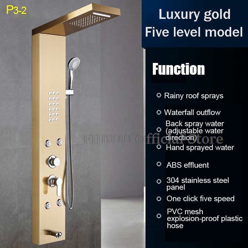 Luxury Shower Smart Shower Sys - Shower Head Rain ulasan dan harga