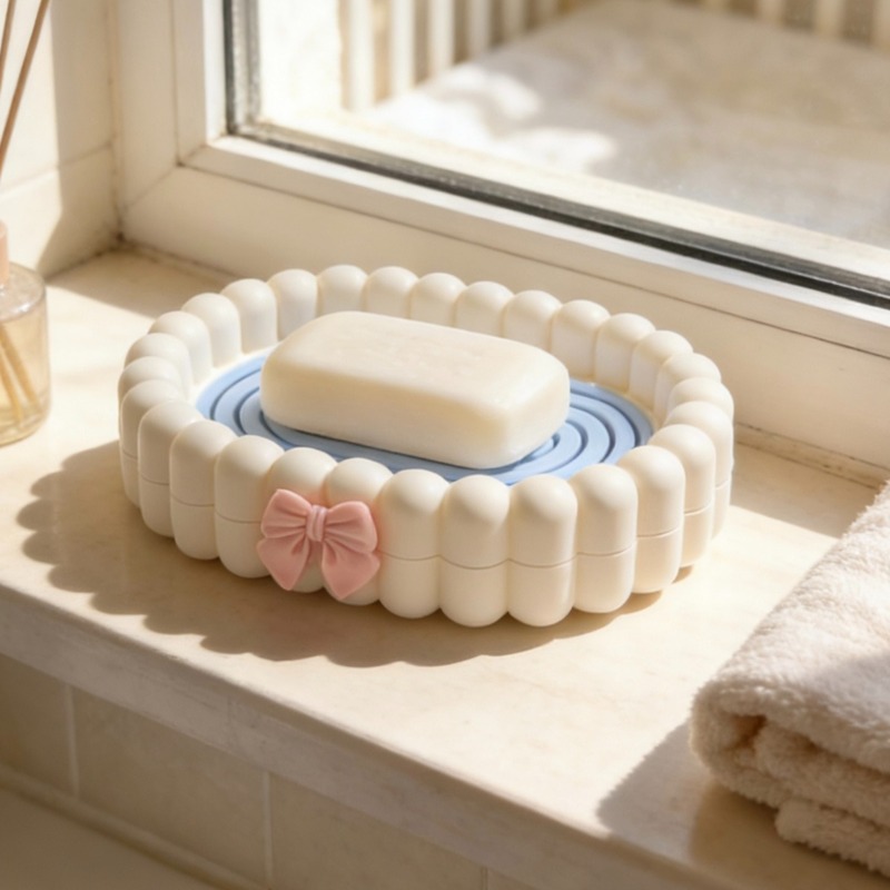 Home Bathroom Drain Soap Box,  - Home Essentials Bathroom Rack ulasan dan harga