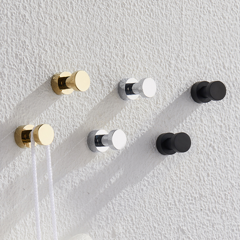 2/3/4/5pcs Brass Robe Hooks Ru - Home Creation Bathroom ulasan dan harga