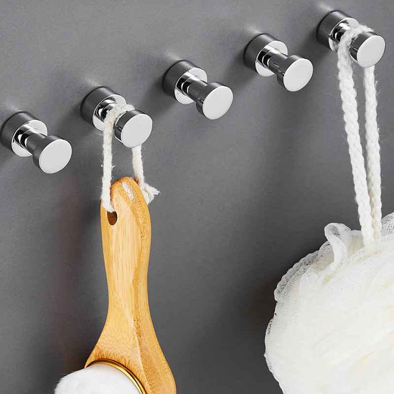 2/3/4/5pcs Brass Robe Hooks Ru - Home Creation Bathroom ulasan dan harga