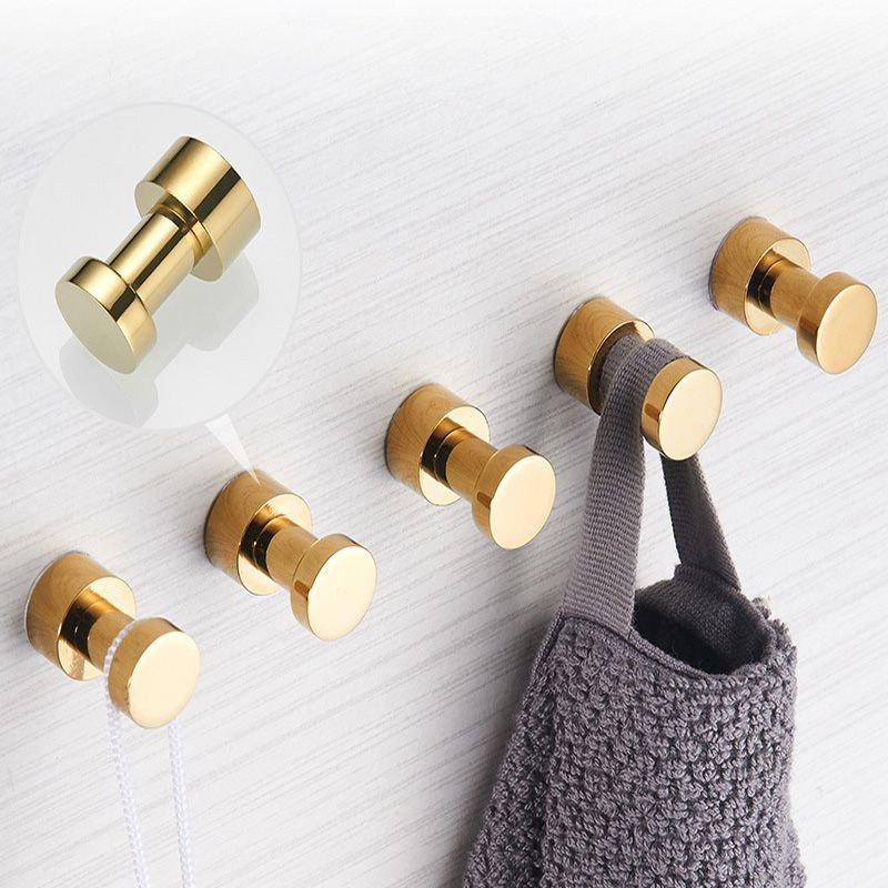 2/3/4/5pcs Brass Robe Hooks Ru - Home Creation Bathroom ulasan dan harga