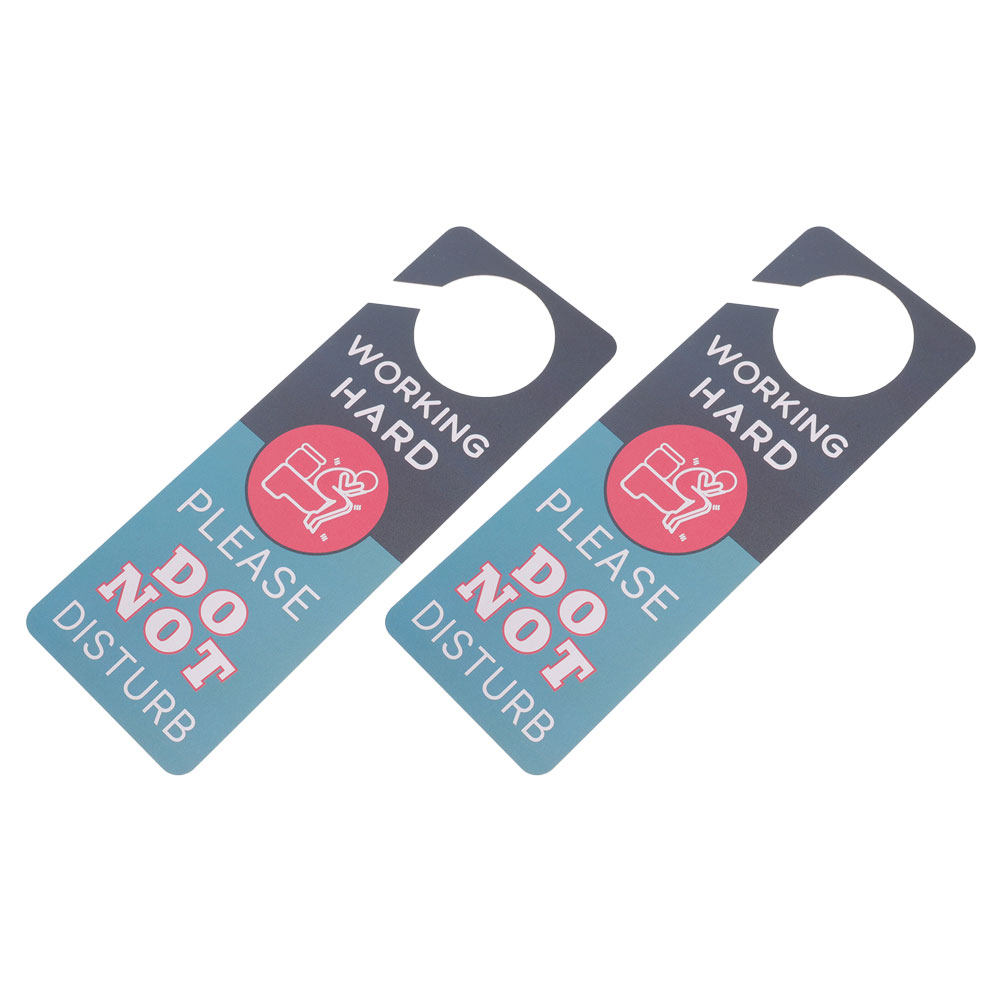 2Pcs Double Side Door Hanging  - Home Bathroom Occupied Sign ulasan dan harga