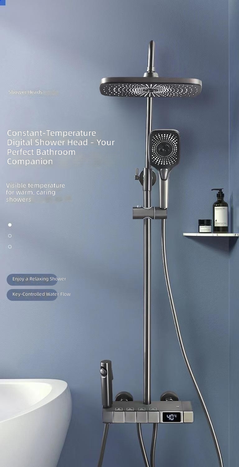 Shower Set,Luxury Bathroom Wal - Shower Head Rain ulasan dan harga